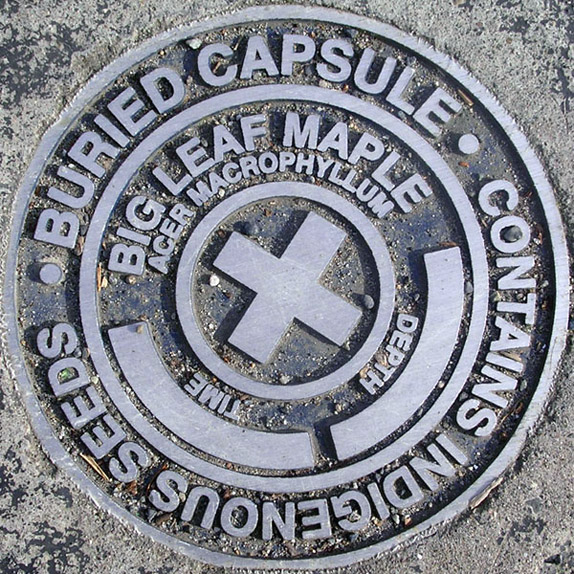 Metal Time Capsule