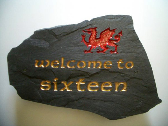 slate plaque