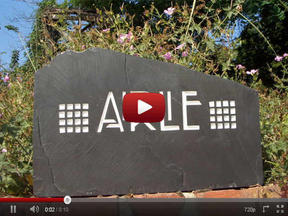 Freestanding House Signage Youtube