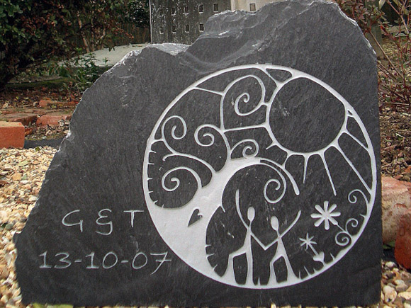 massive slate stone